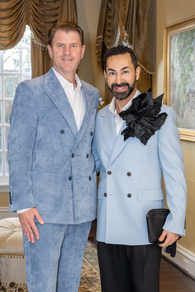 Bill Baldwin & Fady Armanious at the French Heritage Society Houston chapter's inaugural event (Photo by Jacob Power)