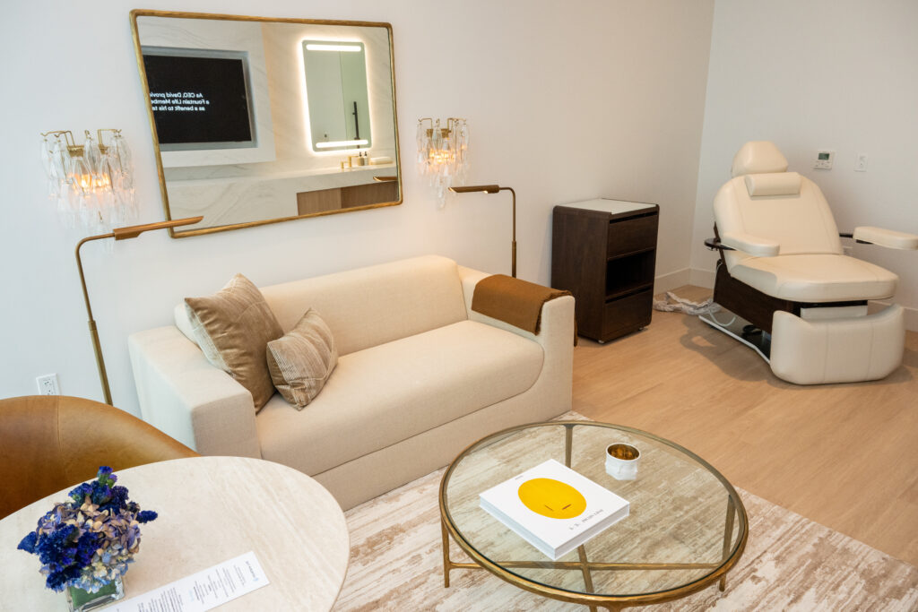 Not your typical doctor's office, Fountain Life patients are treated to luxury on every level (Photo by Jacob Power)