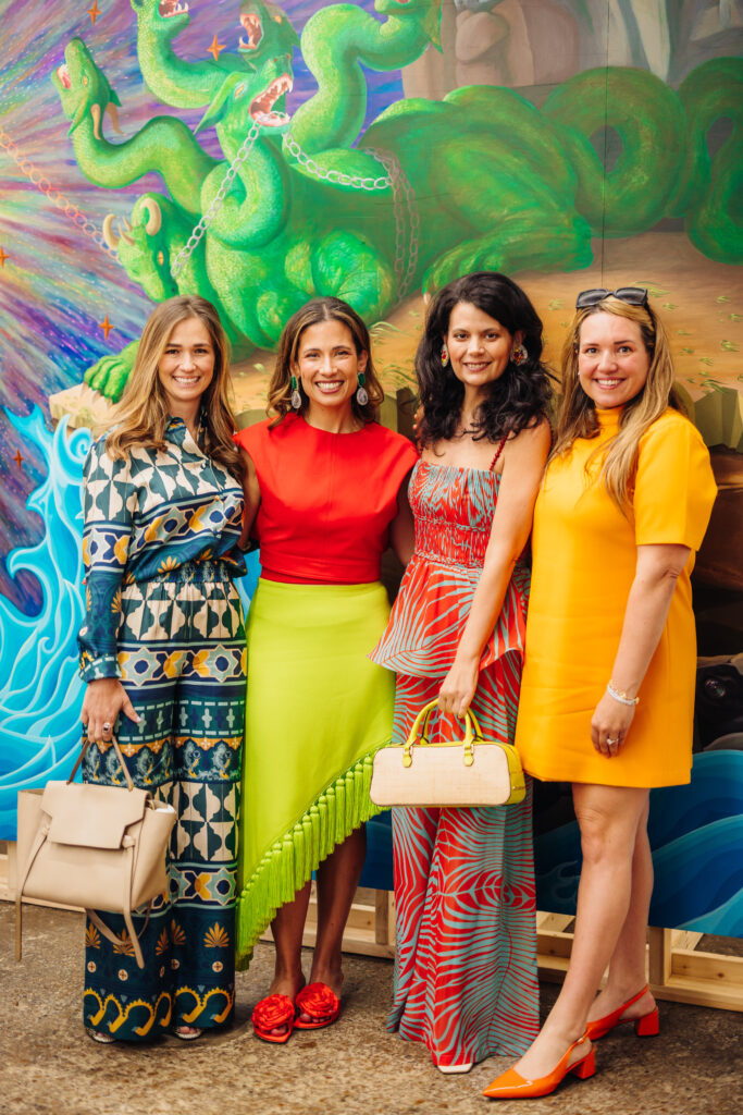 Sally Pretorius Hodge, Catalina Gonzalez Jorba, Melissa Smrekar, Caroline Harrison (Photo by Chase Hall)