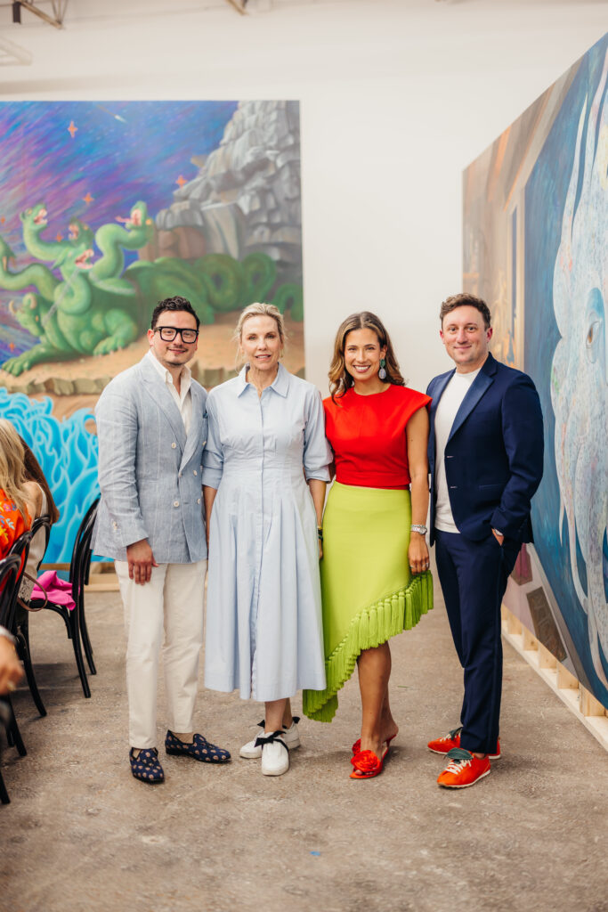 Ramiro Garcia, Joyce Goss, Catalina Gonzalez Jorba, Peter Augustus Owen (Photo by Chase Hall)