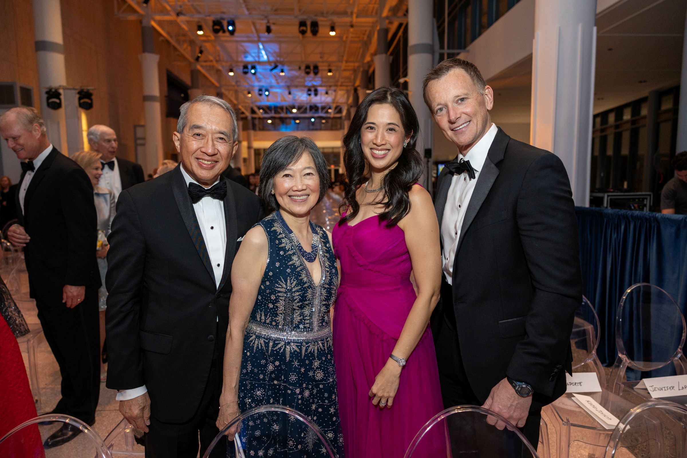 Albert & Anne Chao, Carolyn & Jake Sabat (Photo by Jenny Antill)