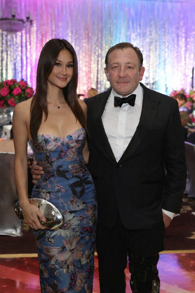 Alexa Nguyen & Benjamin Berg at the KnowAutism Foundation gala 