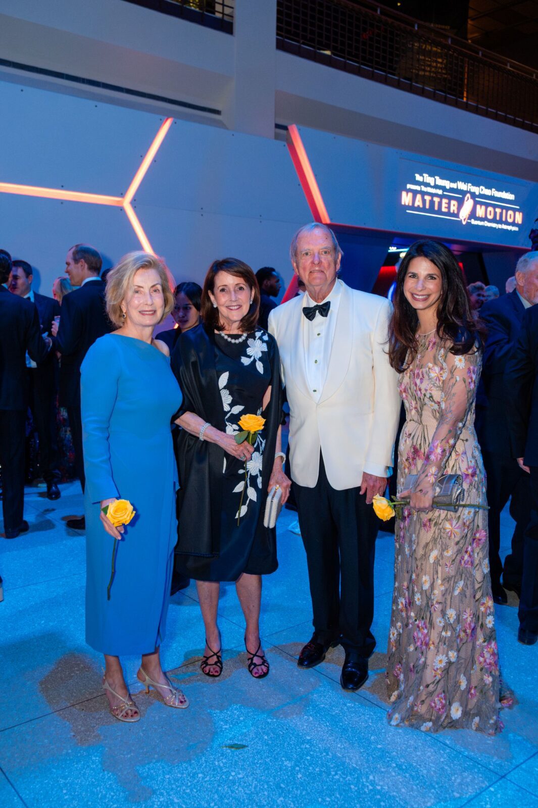 Ann Lents, Jenny Elkins, Ron Walker, Roula Smith at Texas Children's Duncan NRI 15th anniversary gala (Photo by Jenny Antill)