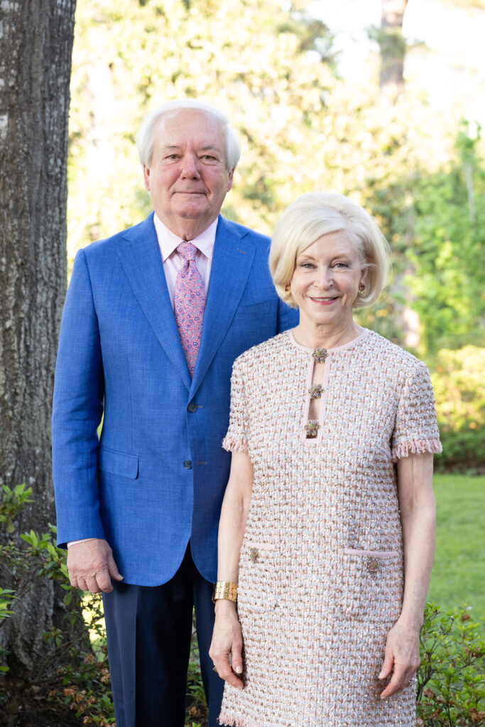 John & Ann Bookout at the Bayou Bend Garden Party (Photo by Wilson Parish)
