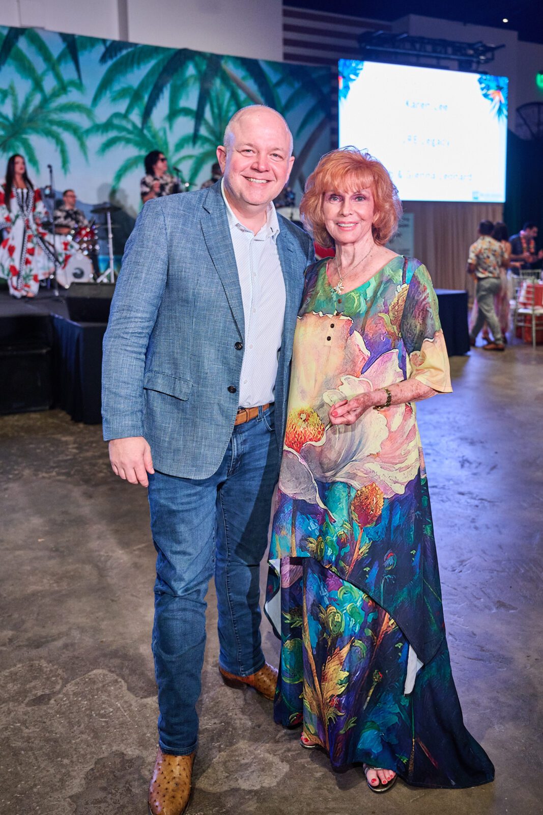 Jason Ryan & Dot Cunningham at Be An Angel (Photo by Fulton Davenport)