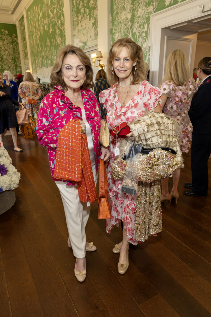 Beth Wolff, Cheryl Byington at the Salvation Army Auxiliary Reflections on Style luncheon