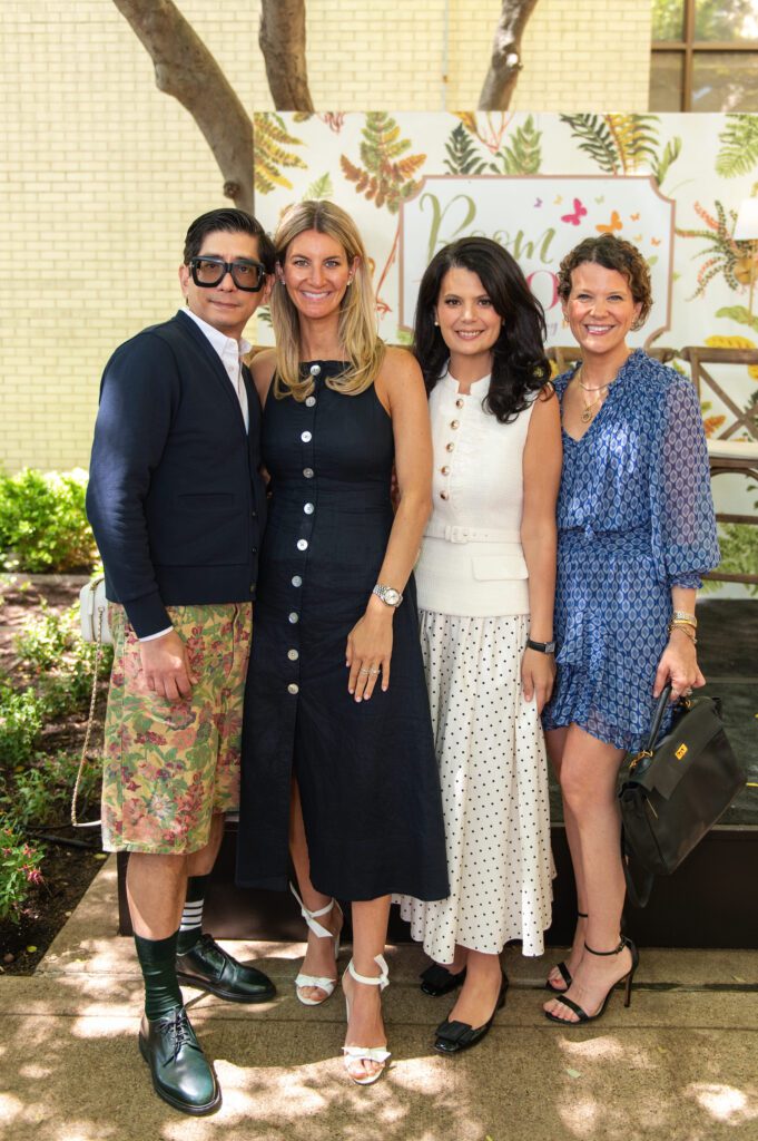 PaperCity team members Billy Fong, Jess Prescott, Melissa Smrekar, and Brooke Dowdy. (Photo by Tamytha Cameron Photography)