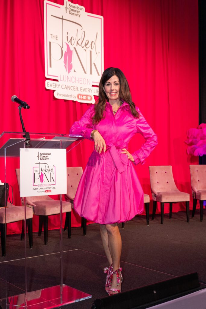 Brandi Sikes at the Tickled Pink Luncheon (Photo by Jacob Power)