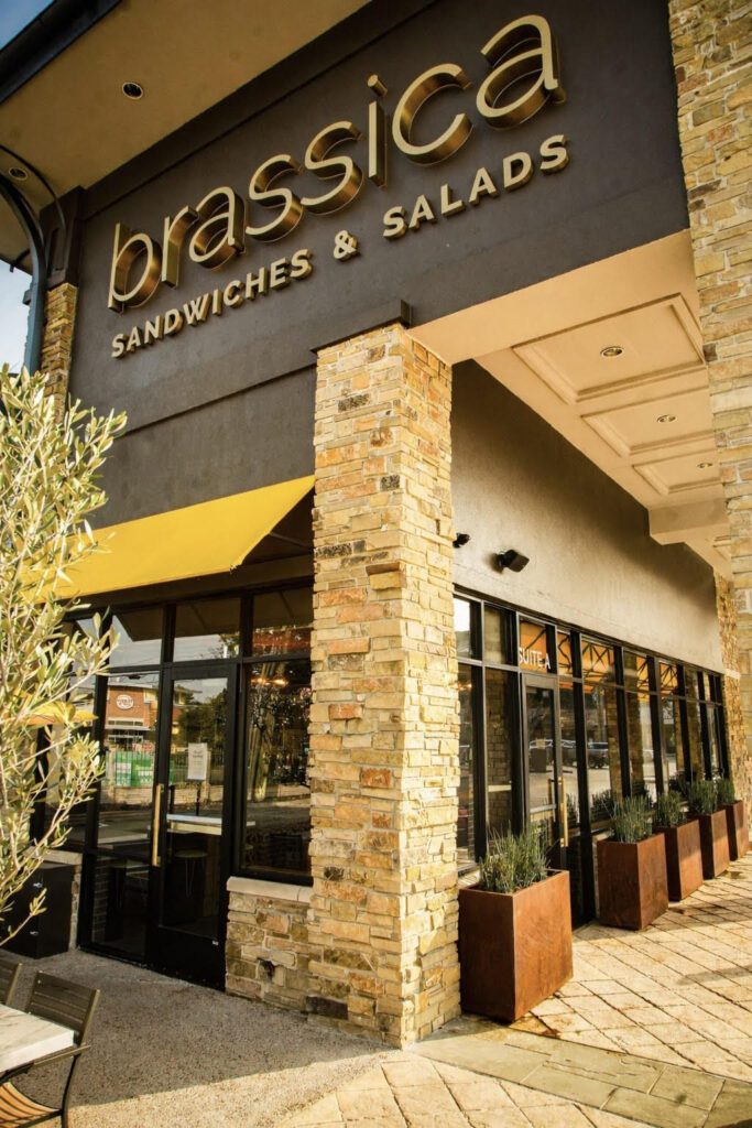 The new Ohio export, Brassica, is leveling up the fast-casual dining scene. Recently opened on Voss at San Felipe, the Eastern Mediterranean spot is the first venue for owners Kevin and Darren Malhame outside their home base in Ohio. (Photos courtesy of Brassica) (Photo by Photos courtesy of Brassica)