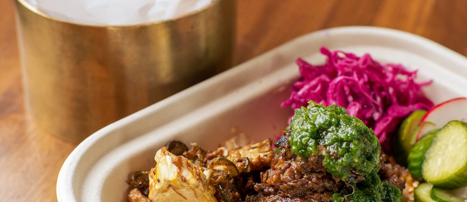 Brisket Bowl. Pita (Photo by Photos courtesy of Brassica)