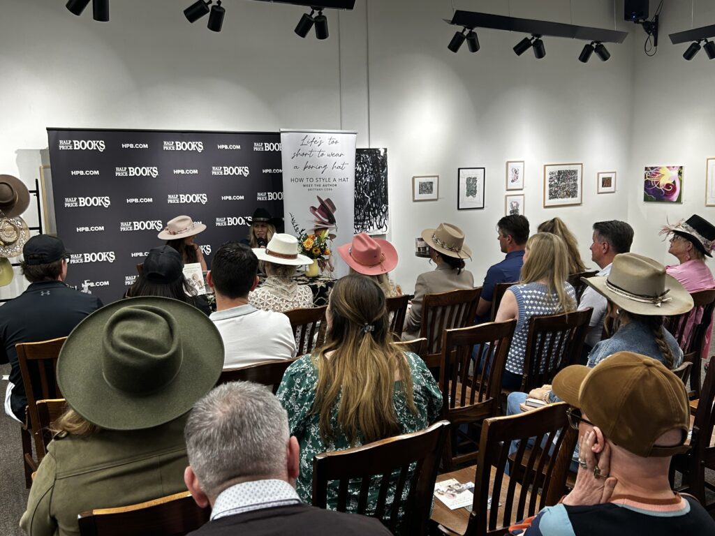 Flea Style owner Brittany Cobb is currently on a book tour promoting How to Style a Hat. (Courtesy)