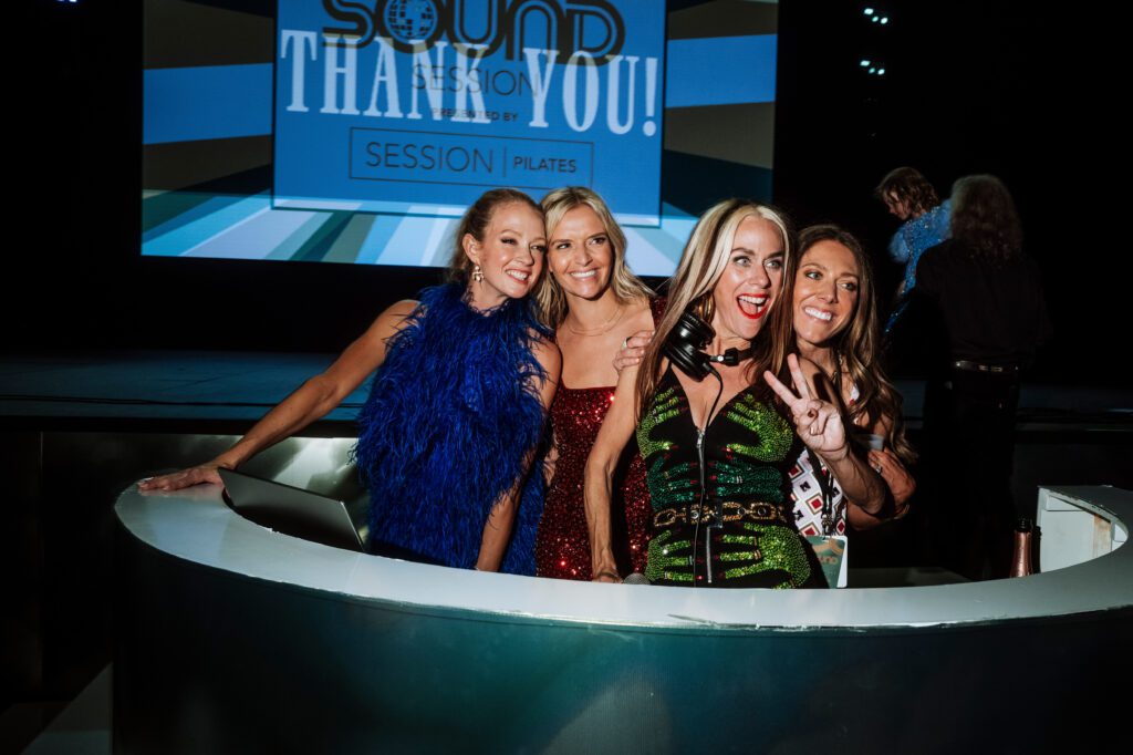 Brittany Grignon Hays, Liza Myers, DJ Lucy Wrubel, Molly Grace Sambol (Photo by Karlo X. Ramos)