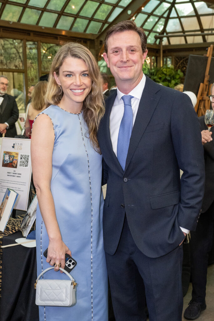 Brittany Sakowitz Kushner & Kevin Kushner at The Bryan Museum gala (Photo by Jacob Power)