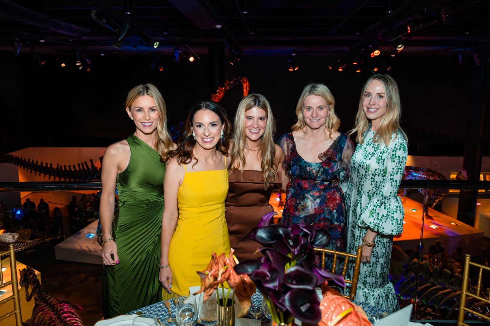 Camille Stuckey, Whitney Moore, Katie Zorich, Caroline Harrell at Texas Children's Duncan NRI 15th anniversary gala (Photo by Jenny Antill)
