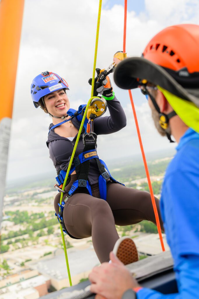 Taking a 32-Story Plunge — The Woodlands’ Most Daring Fundraiser Test Your Limits With a Skyscraper Stroll