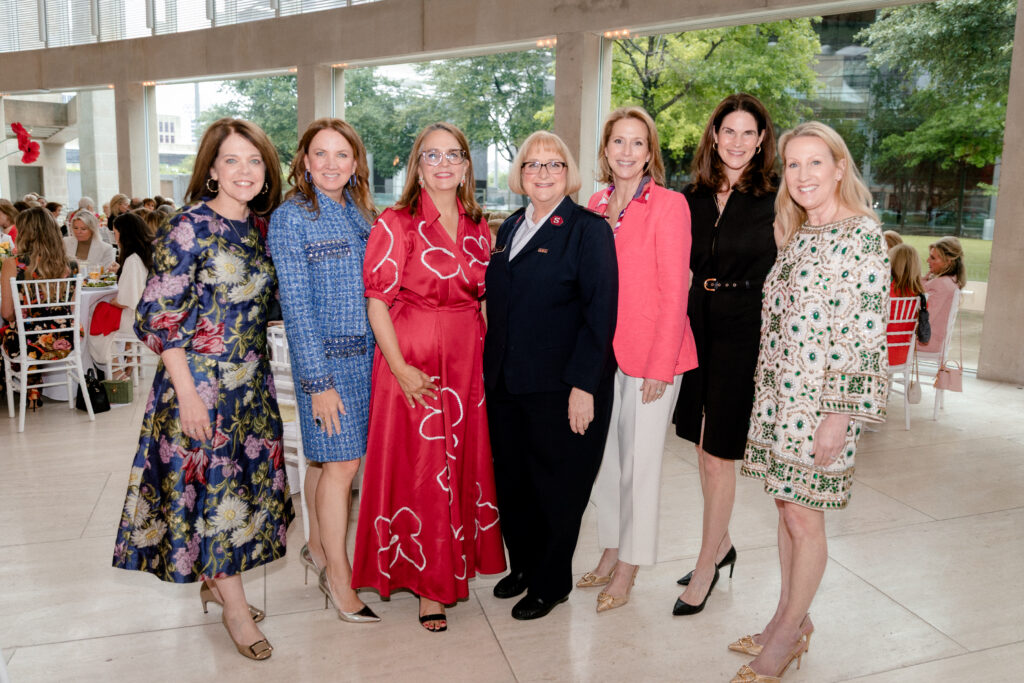 Candice Winslow, Jennifer Dix, Kimber Hartmann, Major Carolynn Webb, Laura Downing, Elizabeth Gambrell, Lisa Singleton (Photo by The Salvation Army of North Texas)