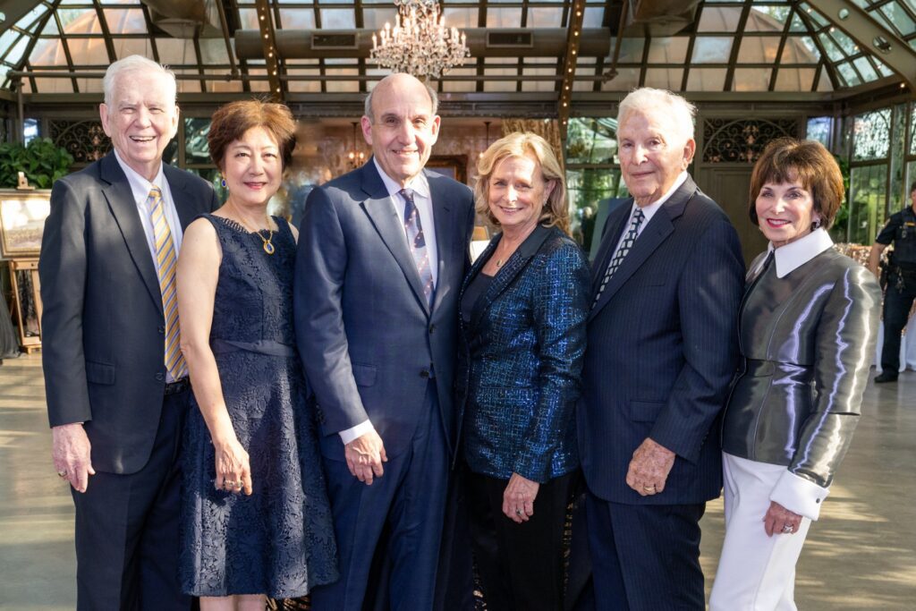 Chairs Charles & Lily Foster, Benjamin & Joy Warren, Buddy & B.J. Herz at The Bryan Museum gala (Photo by Jacob Power)