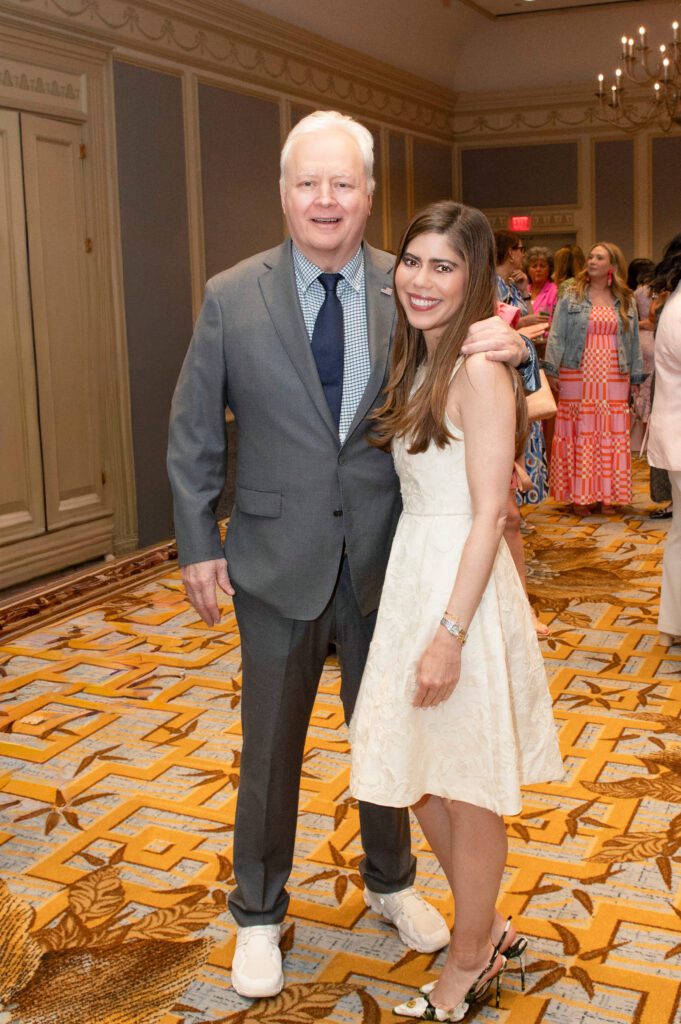 Chick Lit Luncheon presenting sponsors Bob and Lara Tafel (Photo by Tamytha Cameron, Celeste Cass, Nate Rehlander and Kelly Alexander)