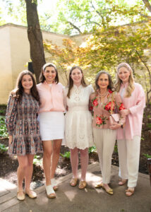 Claire Hill, Kriste\in Williams, Izzy Haemisegger, Nancy Nasher and Shelby Foster (Photo by Tamytha Cameron Photography)