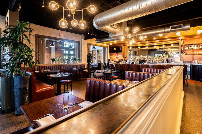 Chef Marcus Paslay’s flagship restaurant, Clay Pigeon, will offer a special three-course brunch for $70 per guest. (Photograph by Darah Hubbard)