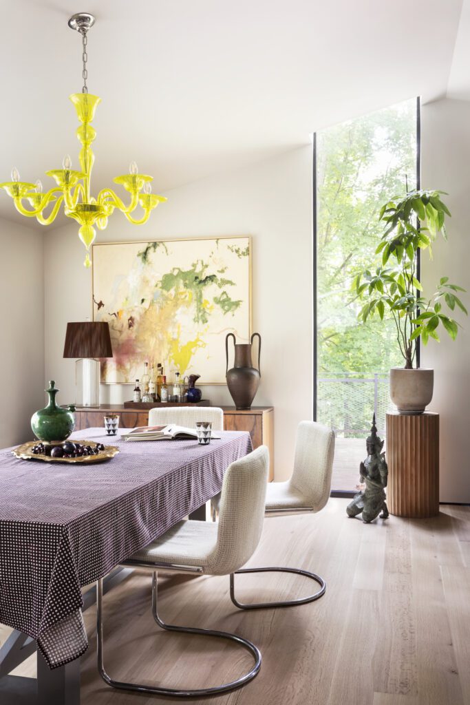 Olga Naiman functions as a sort of design therapist / wellness coach, who not only creates beautiful spaces, but helps clients release outdated identities.