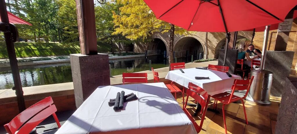 You can’t beat the view of The Waterway at Cyclone Anaya's while you enjoy a plate of tacos.