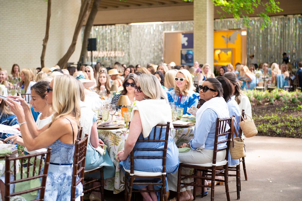 The weather was sunny and 70 degrees for the afternoon in the garden. (Photo by Tamytha Cameron Photography)