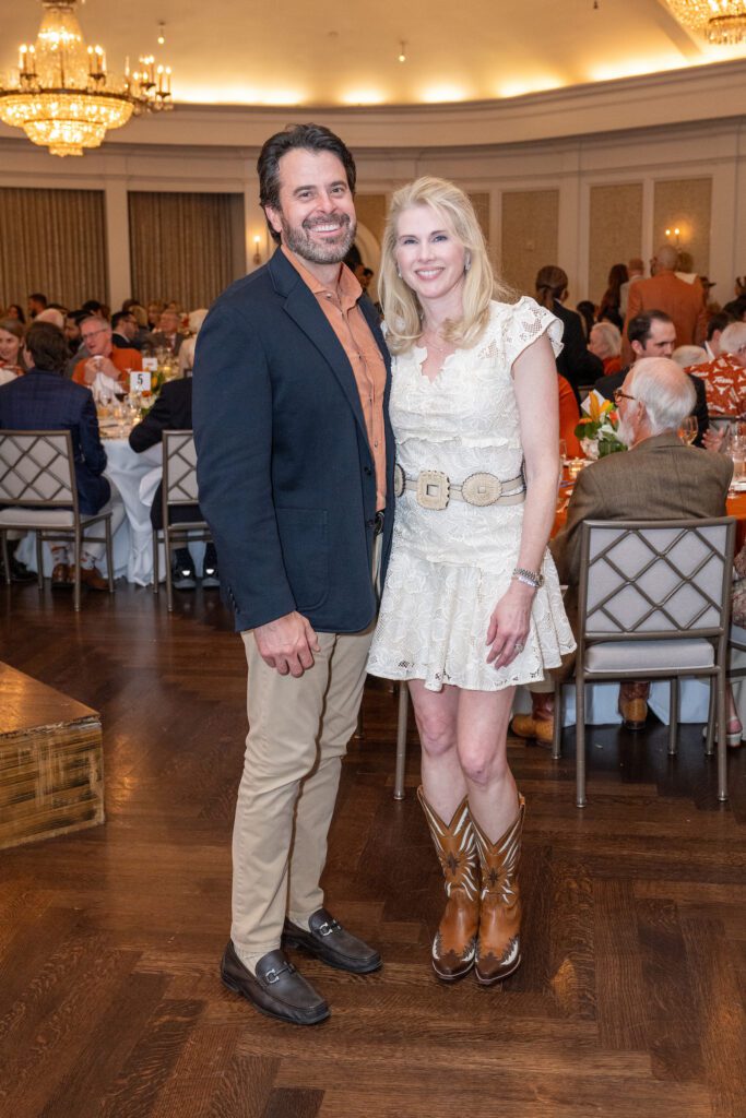 David & Katherine Andrew at the Texas Exes scholarship ball (Photo by Jacob Power)