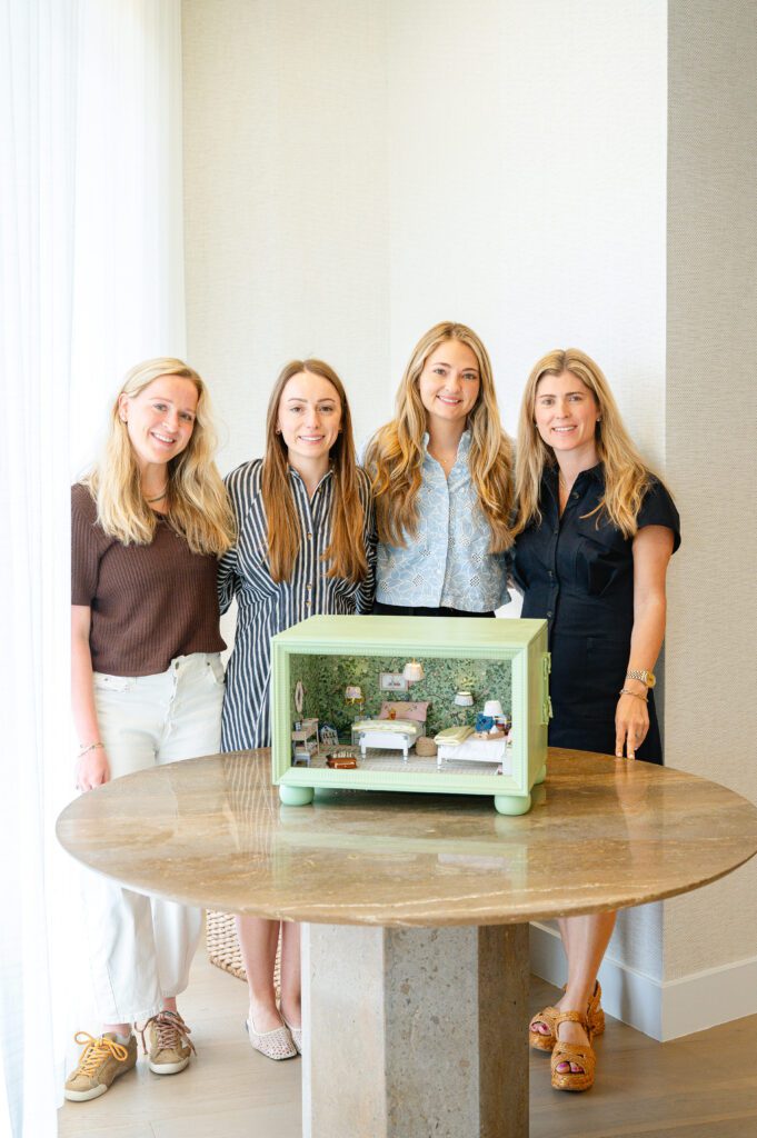 The team from Lisa Henderson Interiors (Photo by Caroline Guinn Photography)