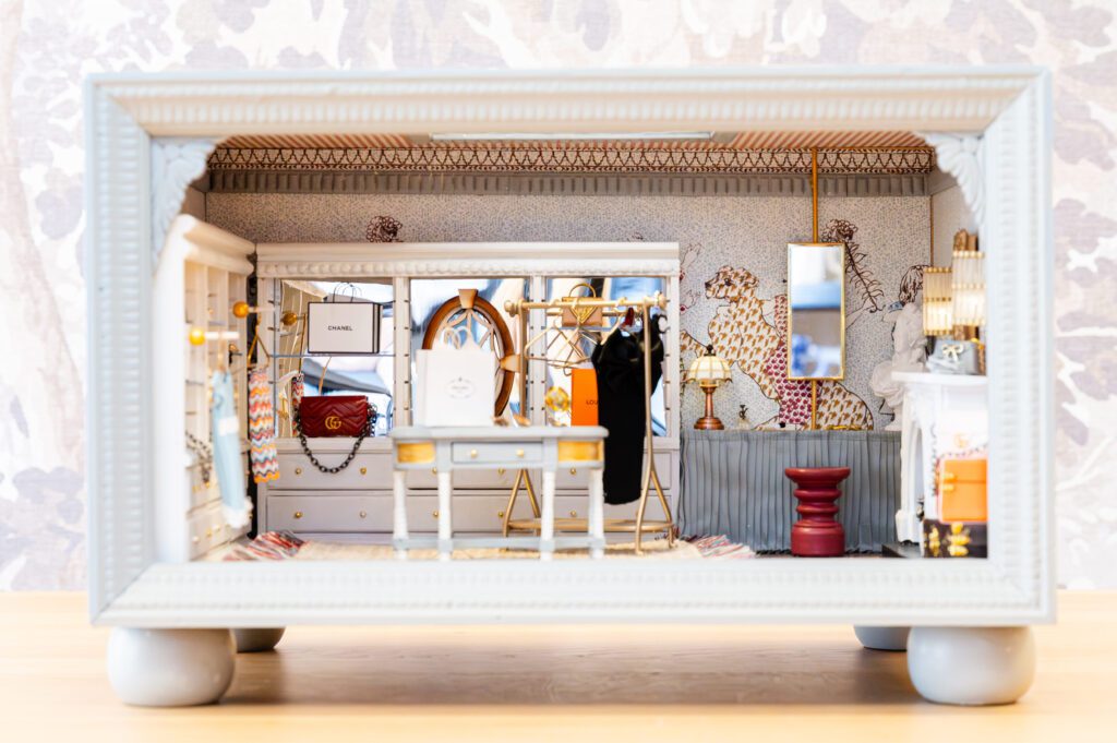 "The Golden Age Dressing Room" by Traci Connell Interiors (Photo by Caroline Guinn Photography)