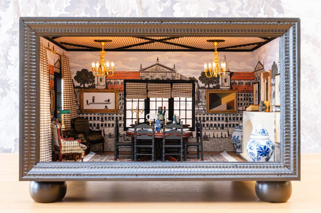 "The Florentine Midnight Table" by Burkle Creative (Photo by Caroline Guinn Photography)