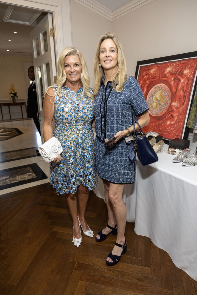 Denise Wynne, Ashley Birdwell at the Salvation Army Auxiliary Reflections on Style luncheon