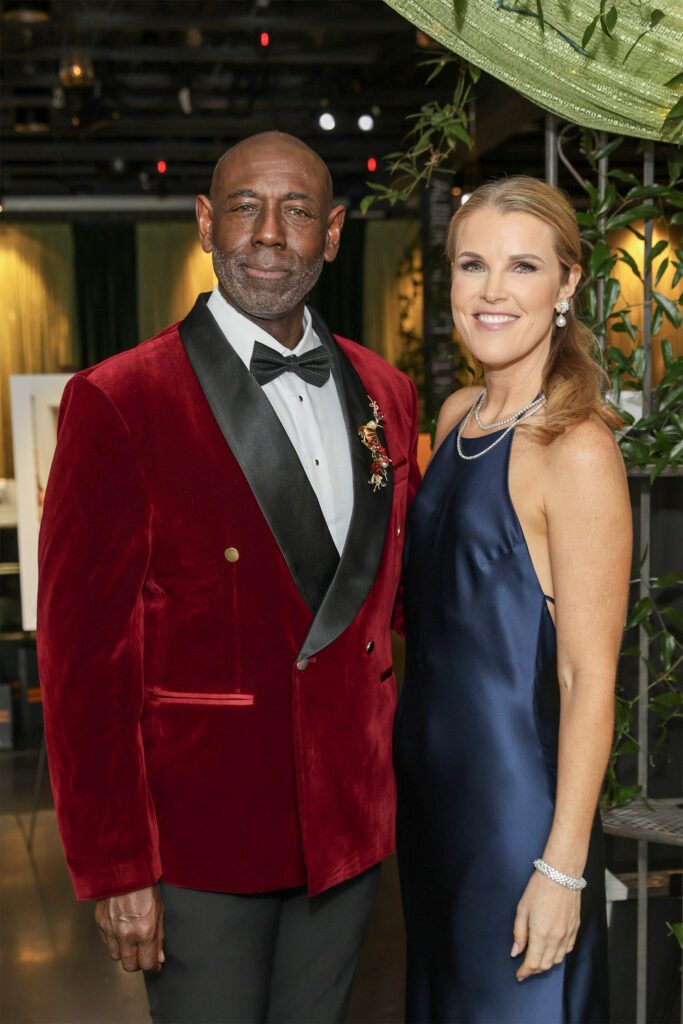 Derek Charles Livingston, Gwen Watkins at Stages 'Gala at The Gordy' (Photo by Priscilla Dickson)