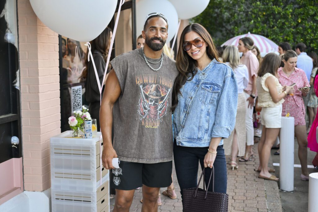 Dose Khango, Priscilla Khan at the Blushington River Oaks VIP preview party