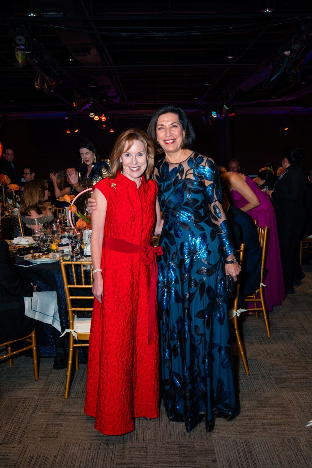 Debra Sukin, Dr. Huda Zoghbi at Texas Children's Duncan NRI 15th anniversary gala (Photo by Jenny Antill)