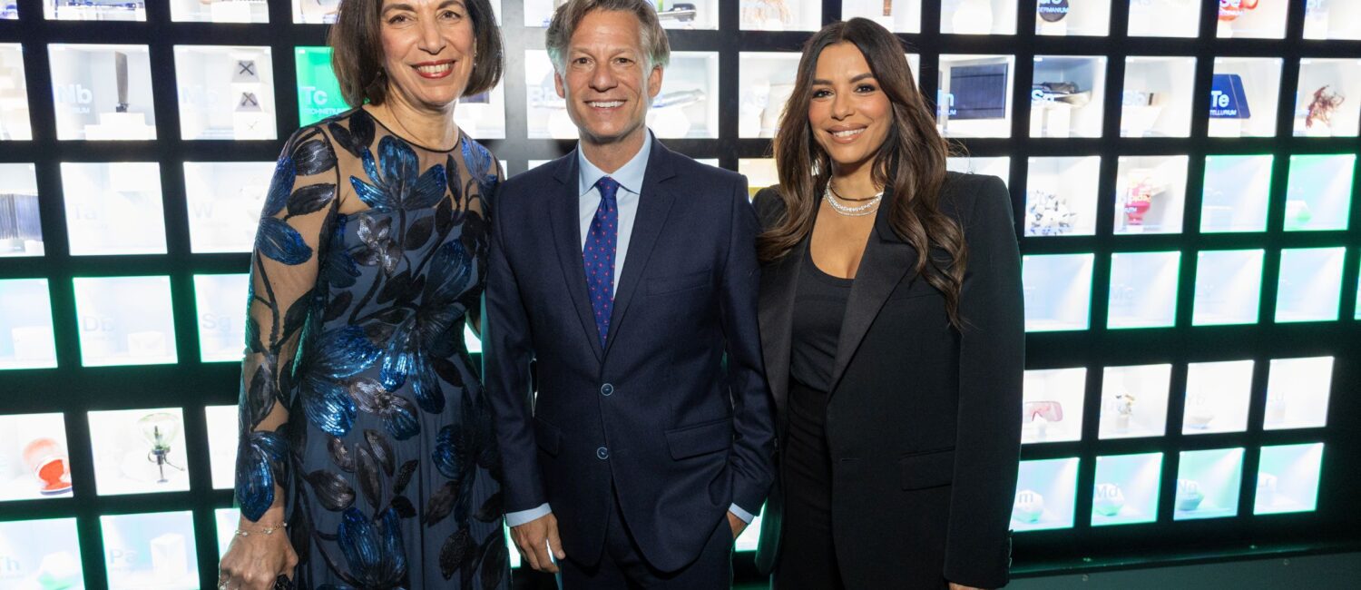 Dr. Huda Zoghbi, Richard Engel, Eva Longoria (Photo by Jenny Antill)