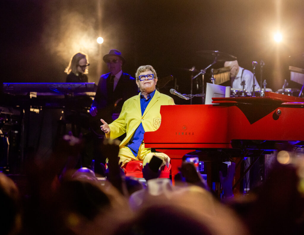 The bespectacled Rocket Man performed an hour-long set of all his greatest hits. (Photo by Anastasiia Photography)