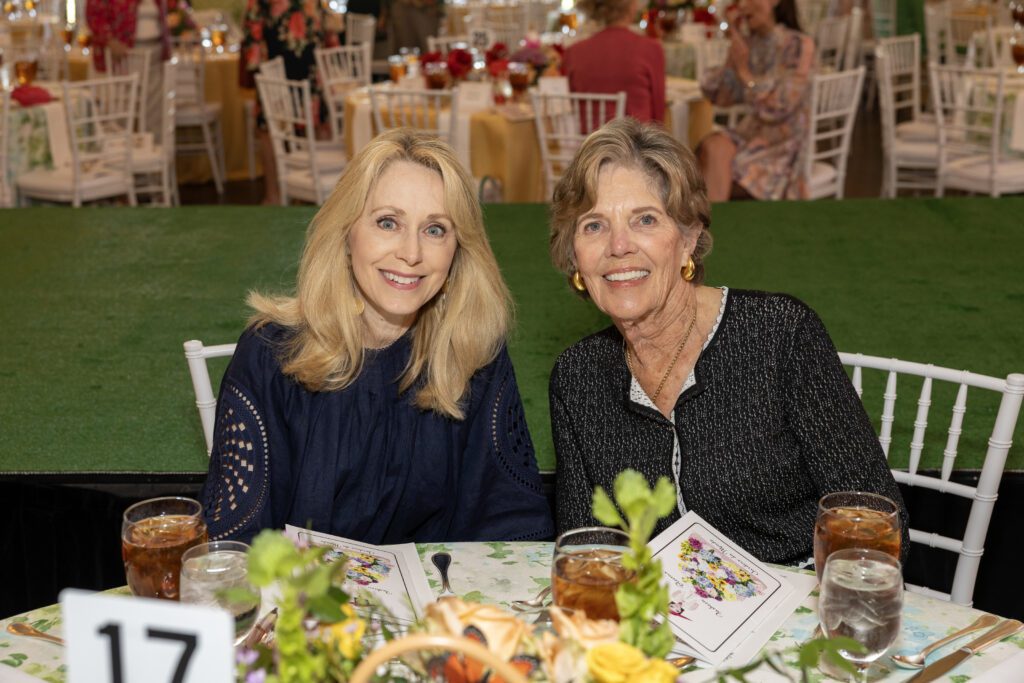 Elizabeth Williams, Stevie Gillman at the Salvation Army Auxiliary Reflections on Style luncheon