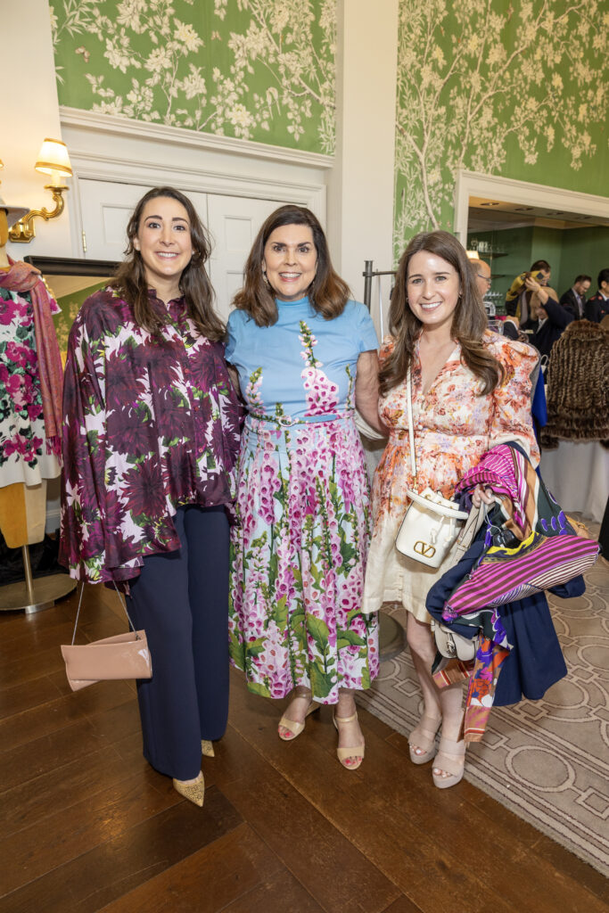 Elyse Elsenbrook, Lesha Elsenbrook, Emma Elsenbrook at the Salvation Army Auxiliary Reflections on Style luncheon