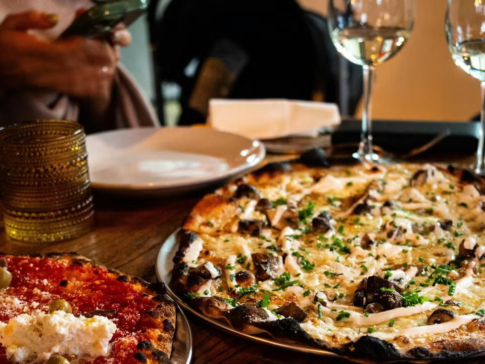 The former Funky Picnic Brewery and Cafe space turned out to be the perfect home for Felina, the pizza-focused restaurant by the team behind Boca Osteria Romana. (Courtesy)