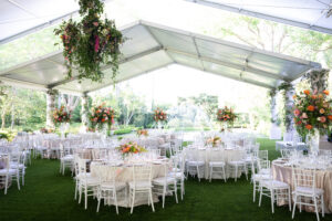 Garden Tent Decor; Photo by Wilson Parish