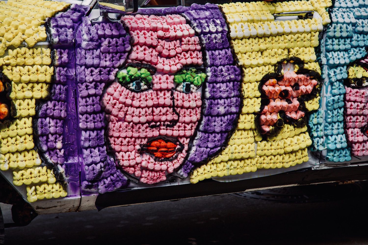 "Peep Jeep" by John Gregory and Team Peep at the Orange Show's 39th Annual Art Car Parade. (Photo by Mike Herrera)
