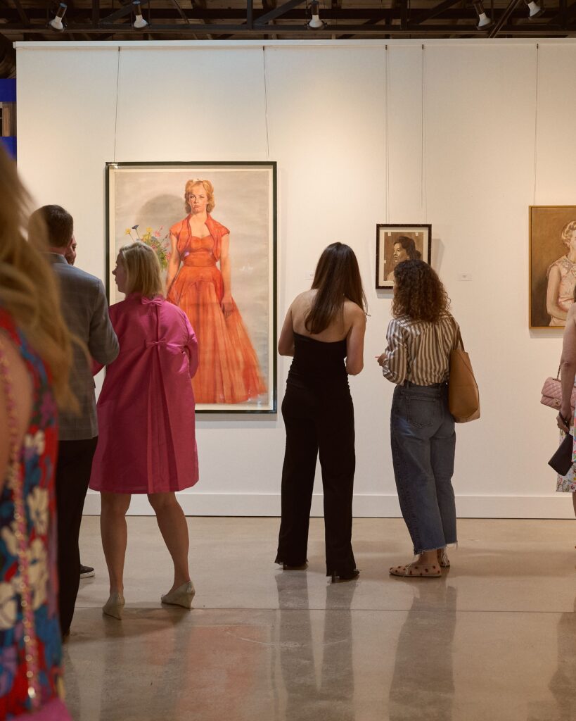 Looking at the Flaming June, now named "Evelyn," a friend whispered in my ear, "She was obviously annoyed with her mother." Some expressions remain timeless. (Photo by Heather Halbert)