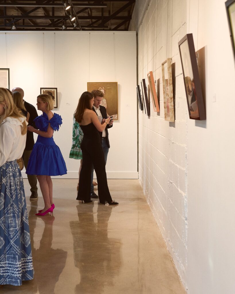 The exhibition benefited Dallas Children's Advocacy Center. (Photo by Heather Halbert)