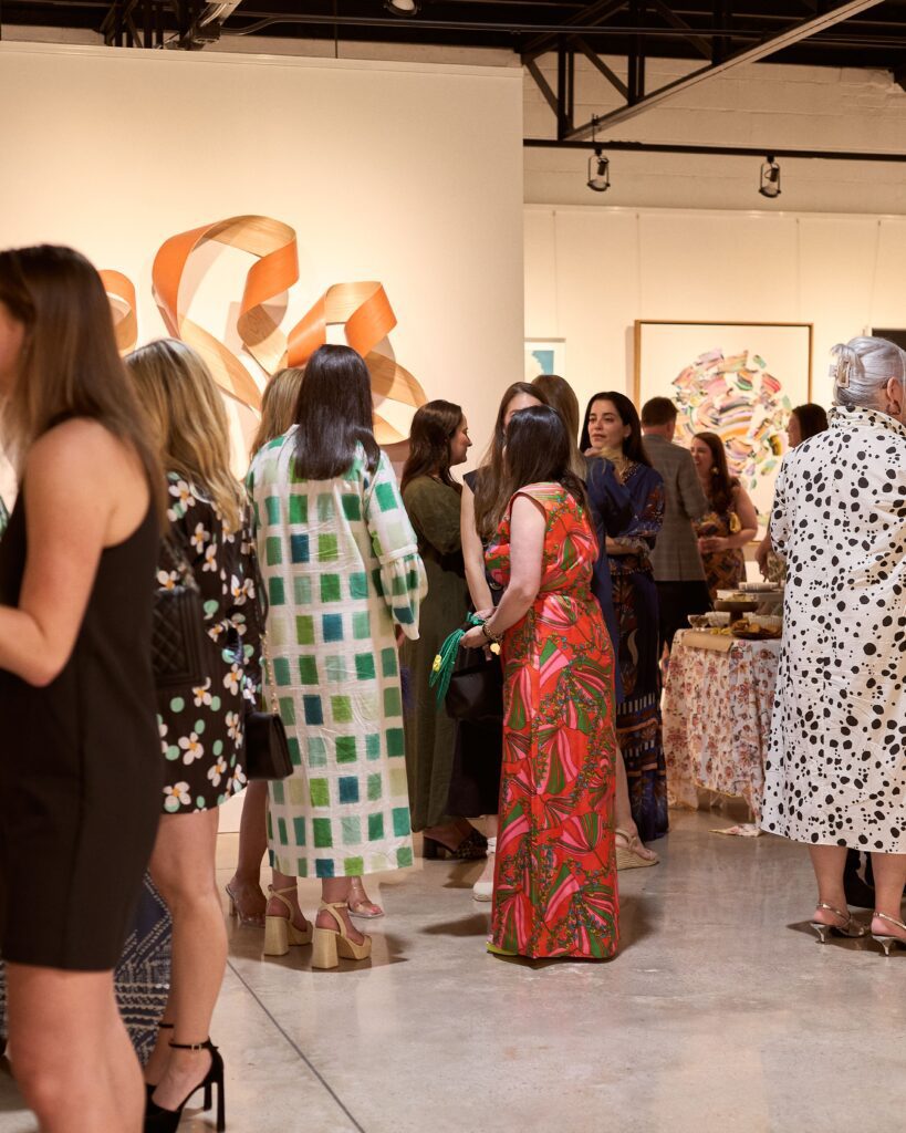 The one-night-only exhibit took place at J Williams Fine Art in the Design District. (Photo by Heather Halbert)