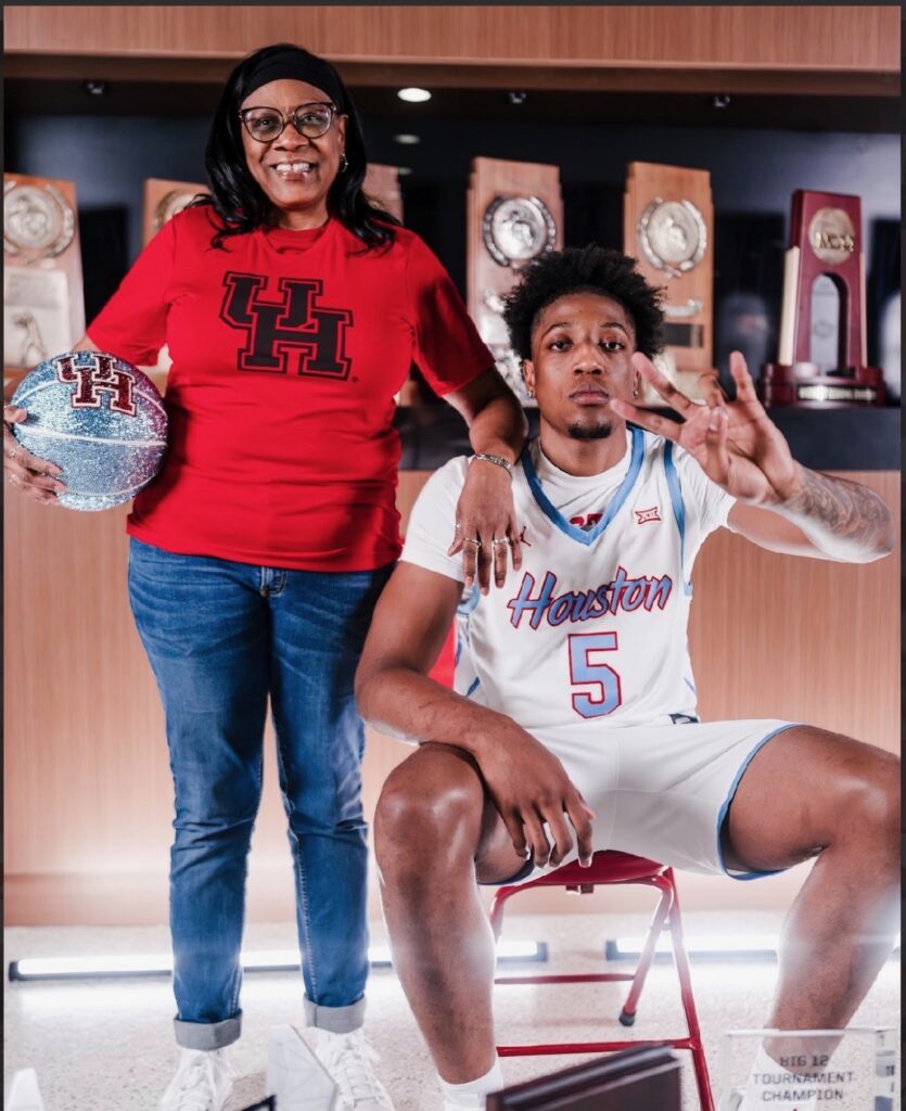 Braden East and his mom Tammy Wilson are thrilled he is transferring to play for Kelvin Sampson at the University of Houston.