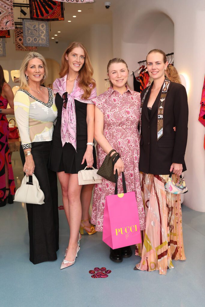 Anne Carl, Madeline Eastham, Annie Bass, Elizabeth Carl