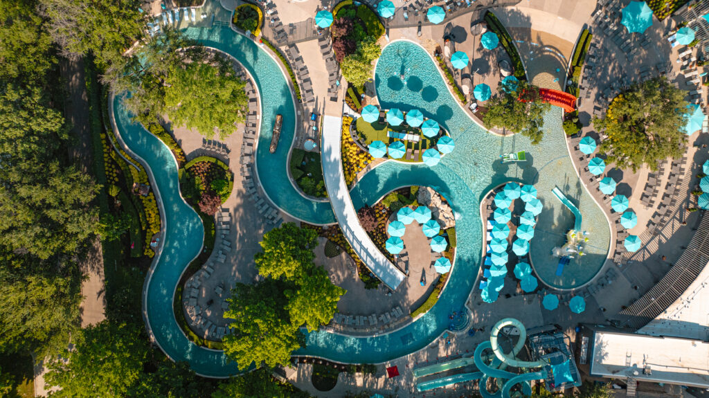 When temperatures rise, all roads lead to JadeWaters Resort Pool Complex.