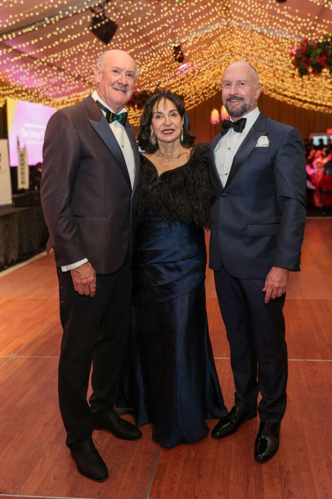 Ken & Mady Kades, Tony Bradfield at Stages 'Gala at The Gordy' (Photo by Priscilla Dickson)