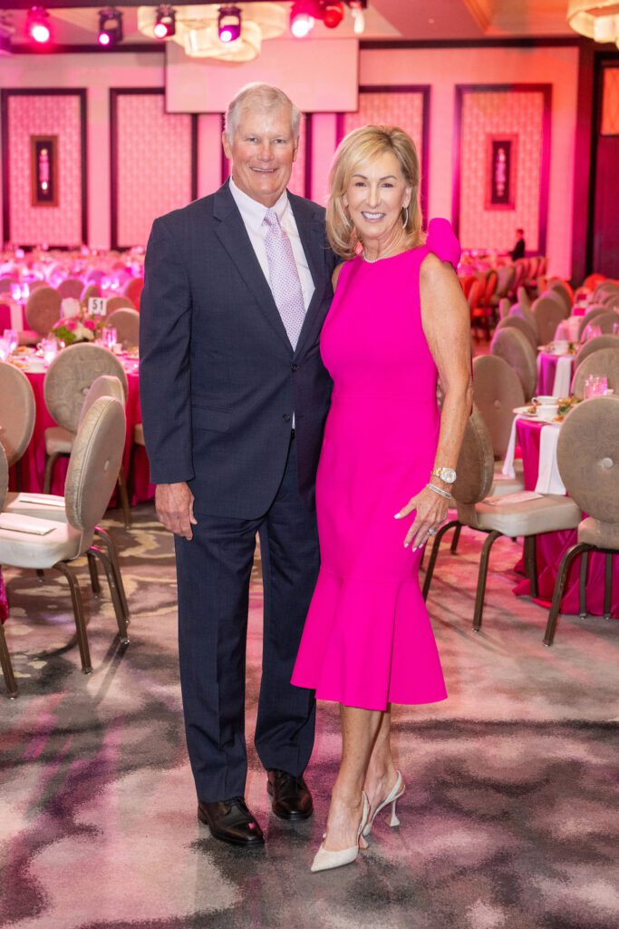 Lee & Shelley Boyer at the Tickled Pink Luncheon (Photo by Jacob Power)